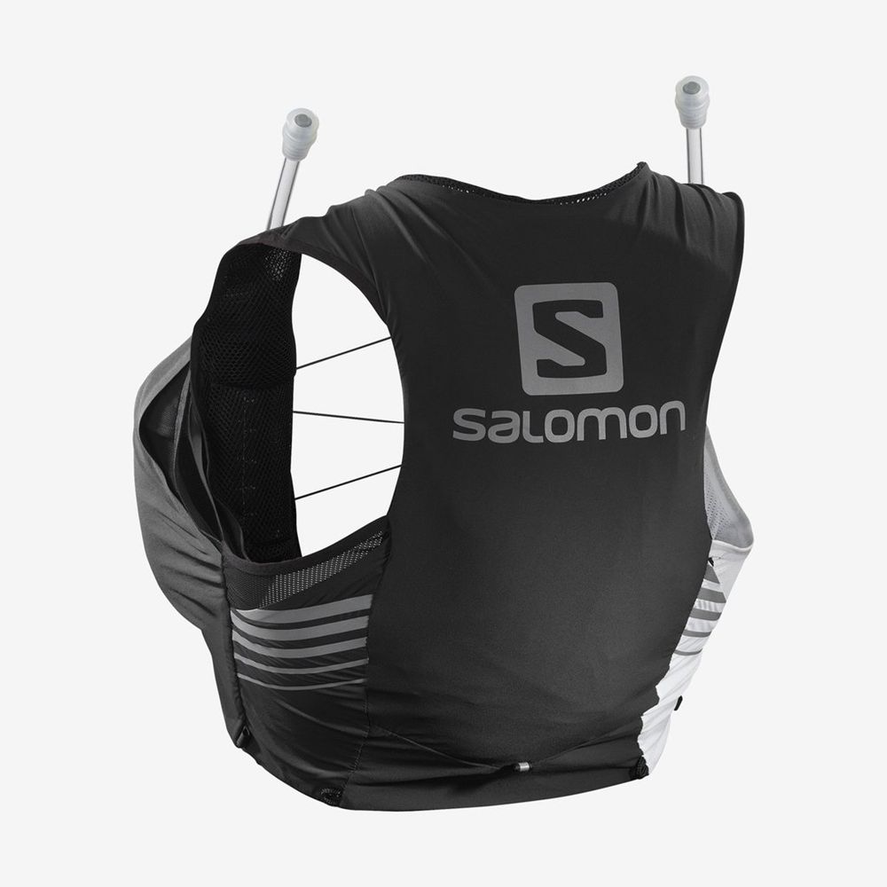 Hydratation Pour Le Trail Running Salomon Femme Noir / Blanche - Salomon SENSE 5 SET WOMEN LTD EDITI